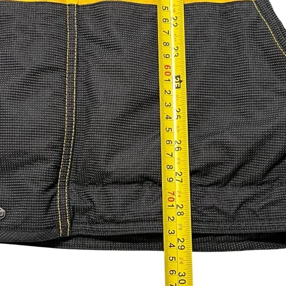 Descente Ski Snowboard Jacket Men’s Small Yellow Dermizax Waterproof Full Zip - Picture 5 of 14